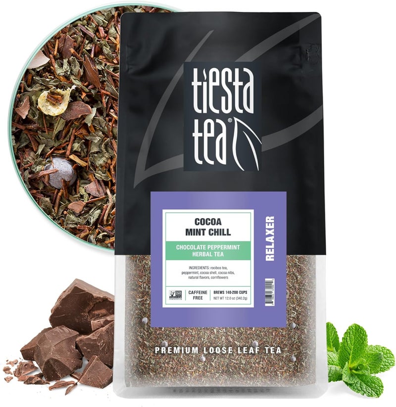 Tiesta Tea Cocoa Mint Chill Herbal Tea - Image 1